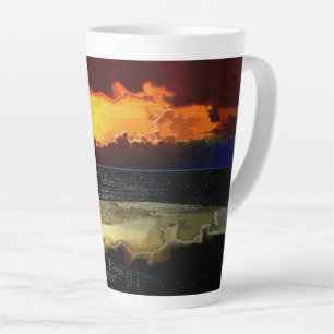 CANECA DE CAFÉ LATTE SUNSET  