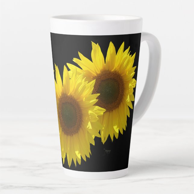 Caneca De Café Latte Sunshine Classic Latte Coffee Mug (Ângulo direito)