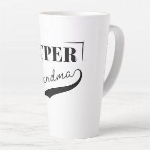 Caneca De Café Latte Super vovó