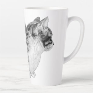 Caneca De Café Latte Sussurros em Pensamento