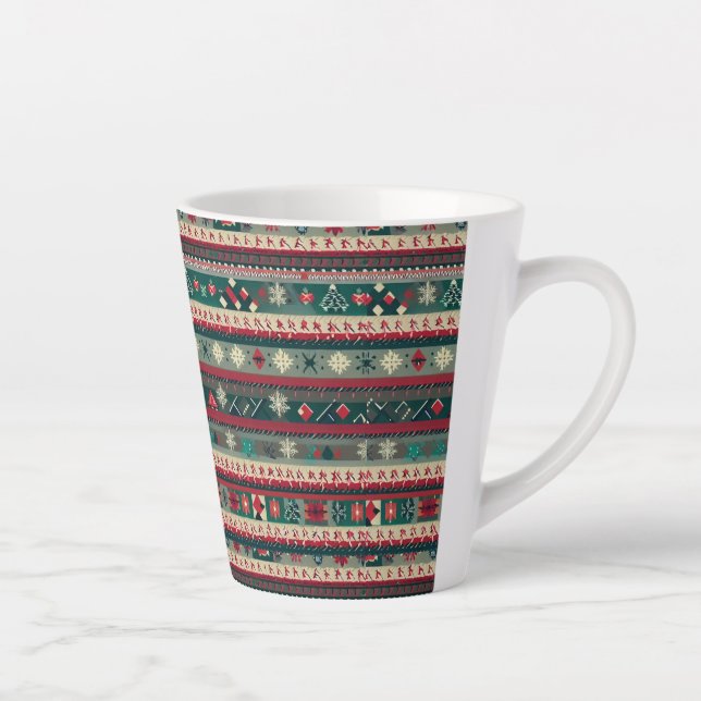Caneca De Café Latte Sweater Feio Natal 4 (Direita)