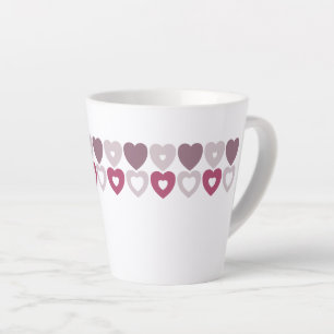 Caneca De Café Latte Sweetheart Quilt Mug