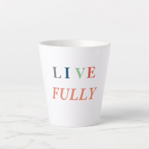 Caneca De Café Latte T-Shirt ao Vivo