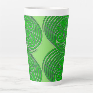 Caneca De Café Latte Taça Celta de Latte Espiral