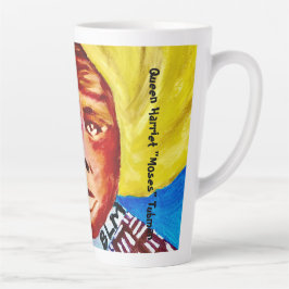 Caneca De Café Latte Taça Cerâmica da Rainha Harriet Tubman