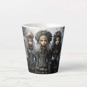 Caneca De Café Latte Taça de Latão Cachorro-de-Boca-Gelada