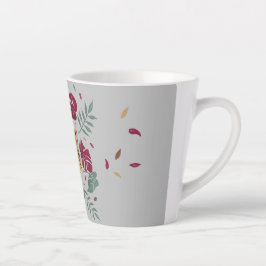 Caneca De Café Latte Taça Leopardo de Coolness