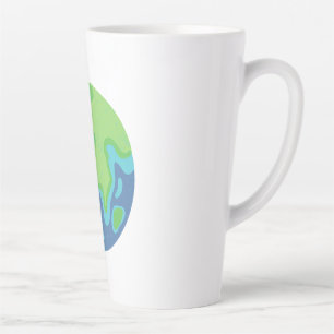 Caneca De Café Latte Tall Earth Mug