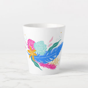 Caneca De Café Latte Tame Garden