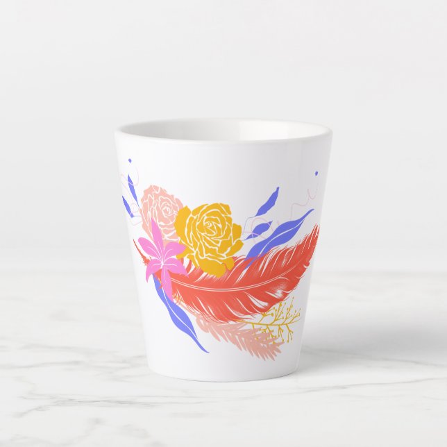 Caneca De Café Latte Tame Garden (Frente)