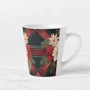 Caneca De Café Latte Tampão de café da Xadrez de búfalo