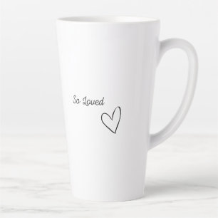 Caneca De Café Latte Tão Amado