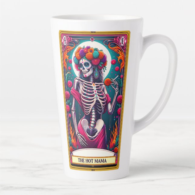 Caneca De Café Latte Tarot The Hot Mama Mug (Direita)