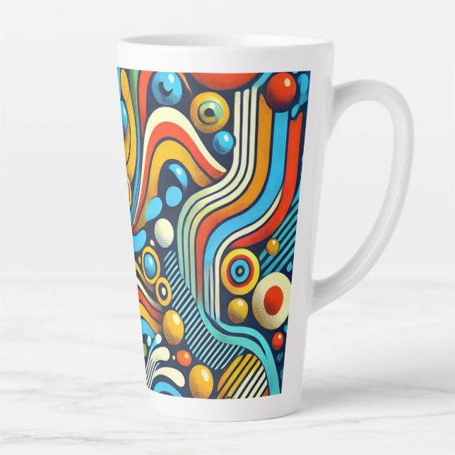 Caneca De Café Latte Tasse à lait (Direita)