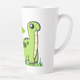 Caneca De Café Latte Tasse Latte Dinosaure