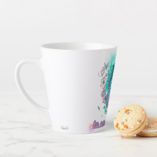 Caneca De Café Latte Tasse latte Lune & Soliel Origine