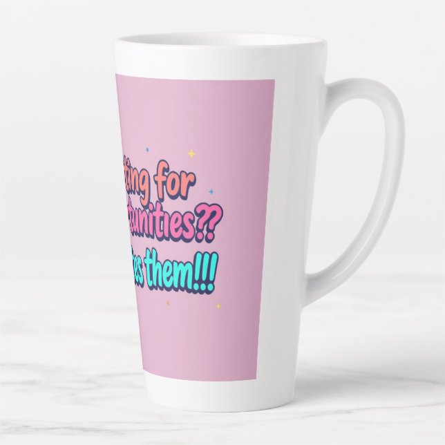 Caneca De Café Latte Tasse latte motivation (Direita)