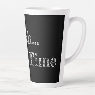 Caneca De Café Latte Tasse Latte Time