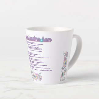 Caneca De Café Latte Tasse "Om Mani Padme Hum" Méditation