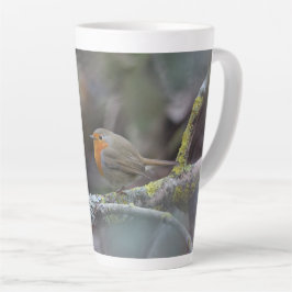 Caneca De Café Latte Tasse Rouge-gorge