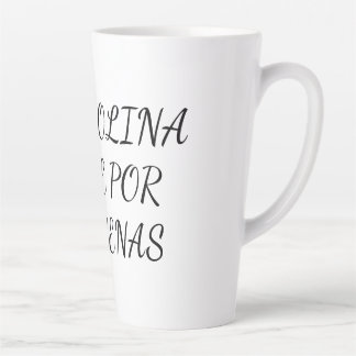 Caneca De Café Latte Taza con frase del mundo del motor