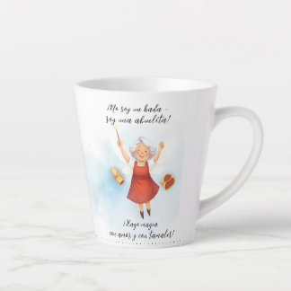 Caneca De Café Latte Taza para la Abuela - Food Collection