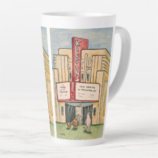 Caneca De Café Latte Teatro Kiggins Vancouver WA