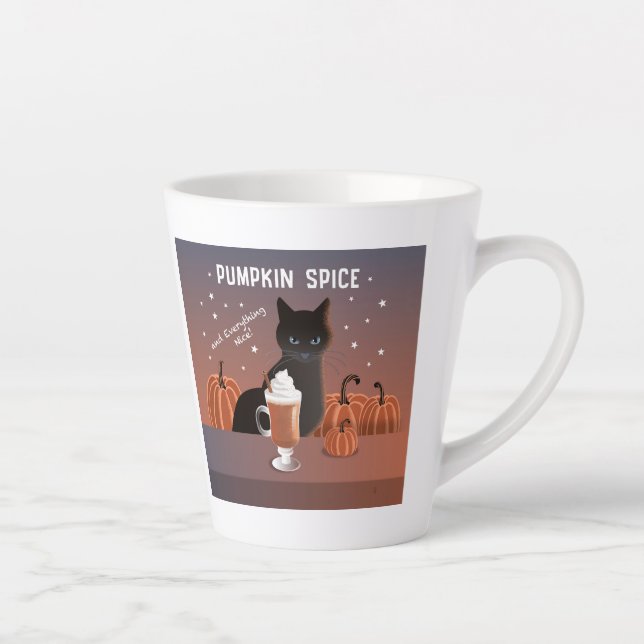 Caneca De Café Latte Tempero de Abóbora (Direita)