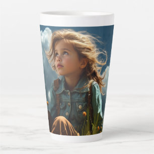 Caneca De Café Latte Tempestade de Esperança