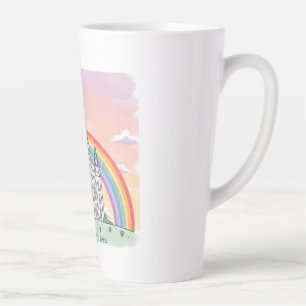 Caneca De Café Latte Templo de Salt Lake City