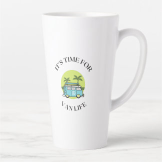 Caneca De Café Latte Tempo de vida de Van