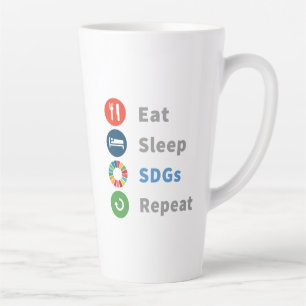 Caneca De Café Latte Tendência Elegante Moderna Oferece Sustentabilidad