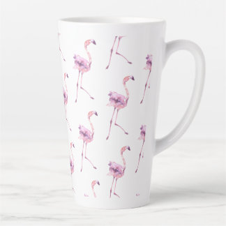Caneca De Café Latte Tender Flamingo Series Design 5