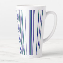 Caneca De Café Latte Tendy Modern New Stripes