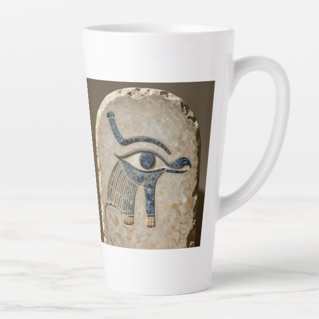 Caneca De Café Latte The Egyptian Eye´8 (Direita)