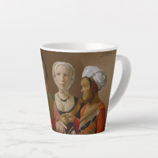 Caneca De Café Latte The Fortune Teller-Georges de La Tour Small