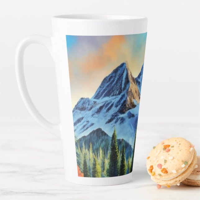 Caneca De Café Latte The Mountains Call Me (In Situ)