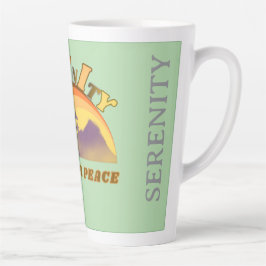 Caneca De Café Latte The Serenity Mug