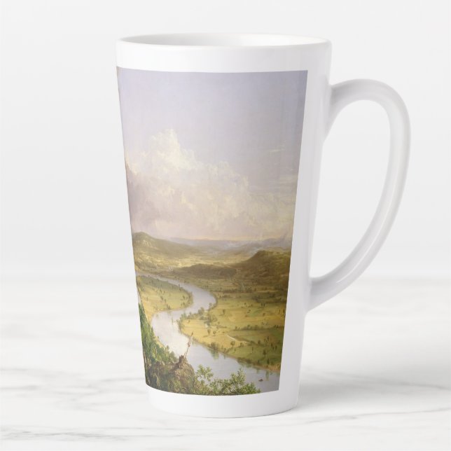 Caneca De Café Latte Thomas Cole O Oxbow Rio Connecticut (Direita)