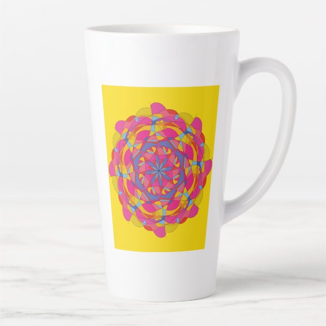 Caneca De Café Latte Throwpillow (Direita)