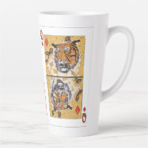 Tigre Queen Tall Latte Mug