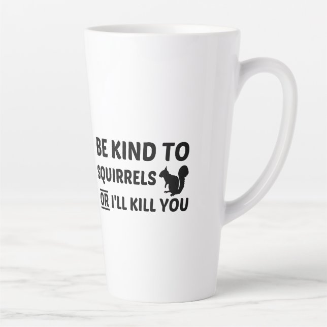 CANECA DE CAFÉ LATTE TIPO SQUIRRELS (Direita)