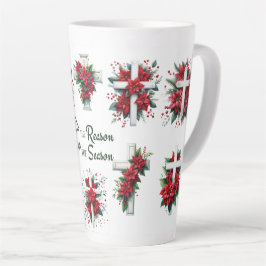 Caneca De Café Latte Tis The Reason For The Season