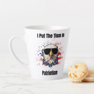 Caneca De Café Latte Tismo no Patriotismo