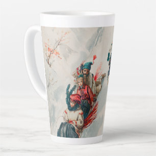 Caneca De Café Latte "Tobelugismo", Cromolitografia, Louis Prang & Co.