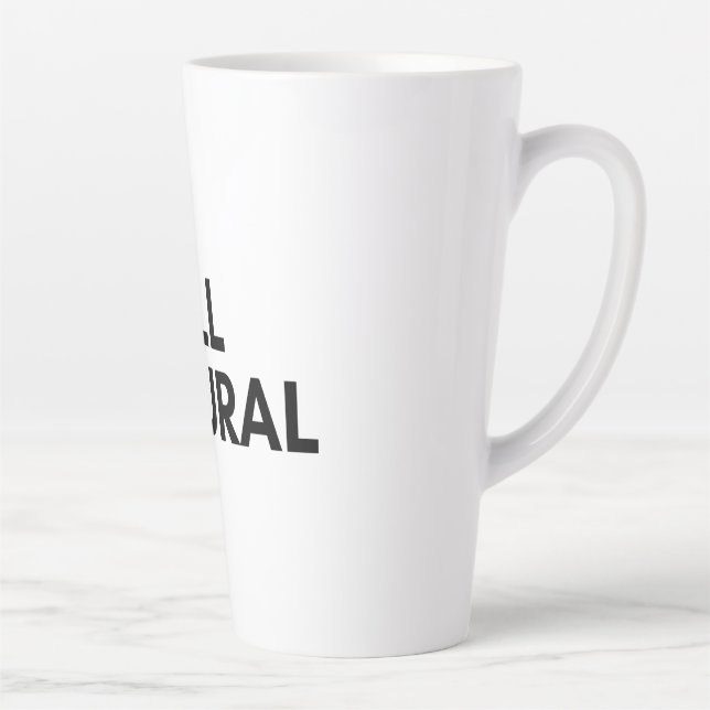 Caneca De Café Latte todas as naturais (Direita)