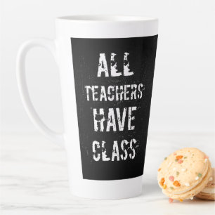 CANECA DE CAFÉ LATTE ★ TODOS OS PROFESSORES DE CLASSE