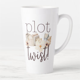 Caneca De Café Latte Torção de Plot!