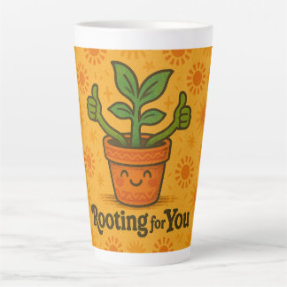 Caneca De Café Latte Torcendo por Você