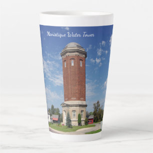 Caneca De Café Latte Torre de água manística